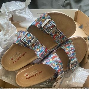 BOBS memory foam slides size W8